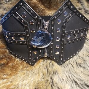 KILLSTAR Cosmic Goddess Elastic Corset Waist Cinch Belt